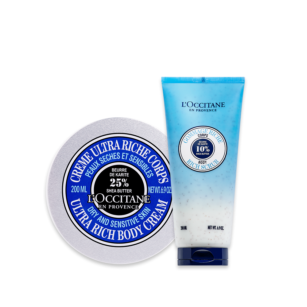 Rotina Esfoliante e Creme Corporal Karité, , large image number 0